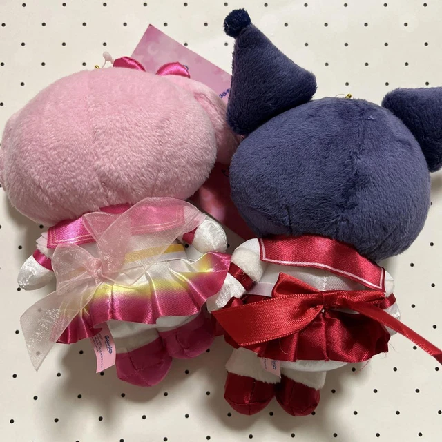 SAILOR MOON SANRIO Kuromi Mars My Melody Chibi Moon Mascot Plush Doll ...