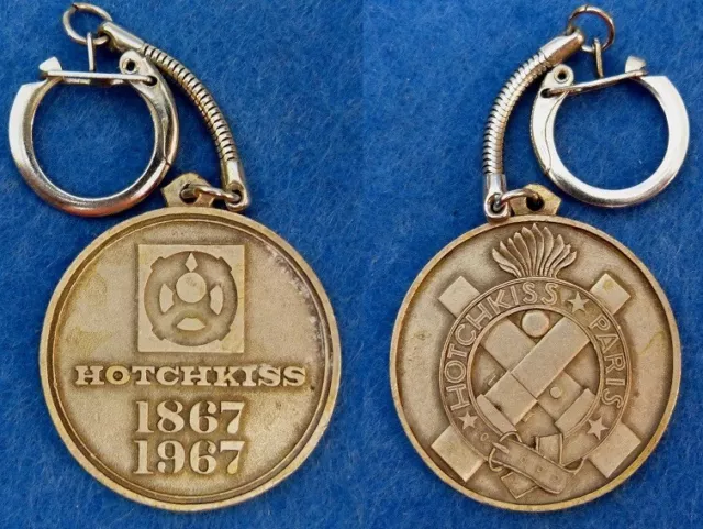 Porte-clés, Key ring - HOTCHKISS - PARIS - 1867 / 1967 -