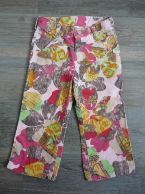 Cakewalk Girls Pink/Multicoloured Corduroy Trousers Jeans (USA) 4 years EUR 104