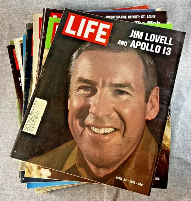 Life Magazine Lot of 29 from 1970 - History Lifestyle Entertainment Great Ads