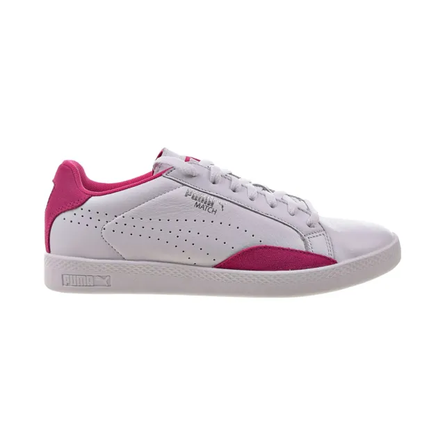 Puma Match Lo Basic Sports Women's Shoes Puma White-Fuchsia Purple 357543-20