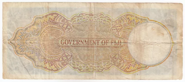 Fiji, 1951, Government of Fiji, 5 Shillings, P37k, XF, Scarce 2