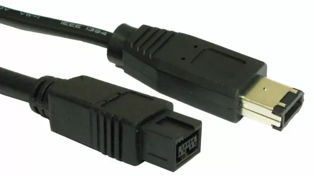 Firewire 800 IEEE Cable 1394B 9 Pin to 6 Pin 3m