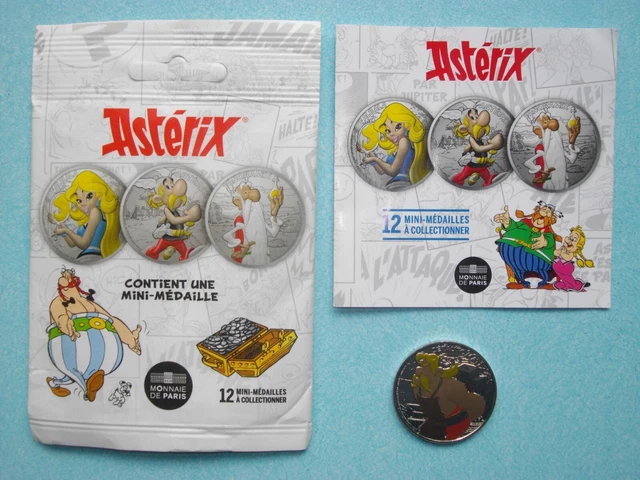 MONNAIE DE PARIS - Pochette Surprise Astérix 2022 - Mini-médaille ...