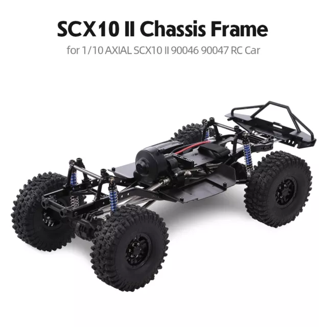 AUSTAR 313mm Wheelbase Chassis Frame Tries 1/10 AXIAL SCX10 II 90046 90047