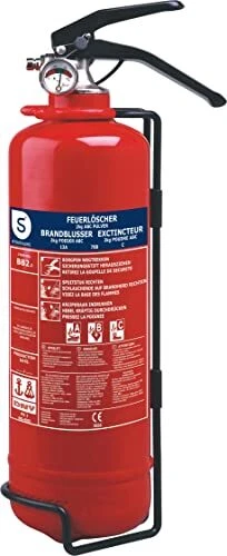 Smartwares Extincteur poudre 10.014.68 - 2 kg - pour Feux ABC