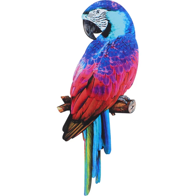 Wandanhänger Wanddekoration Vogel Aus Metall Wandskulptur Dekorative