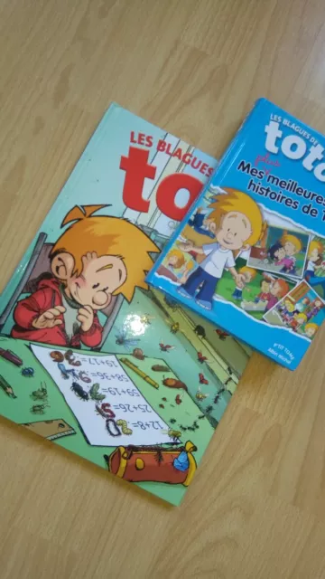 1 Livre Les Blagues De Toto Et 1 Bande Dessinee Toto