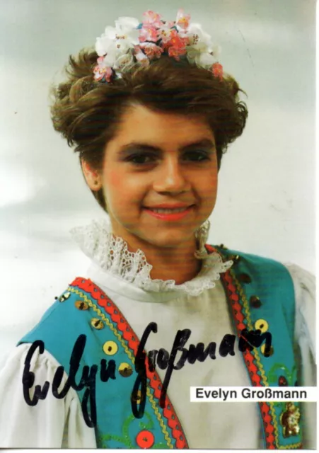Autogramm - Evelyn Großmann (Eiskunstlaufen)