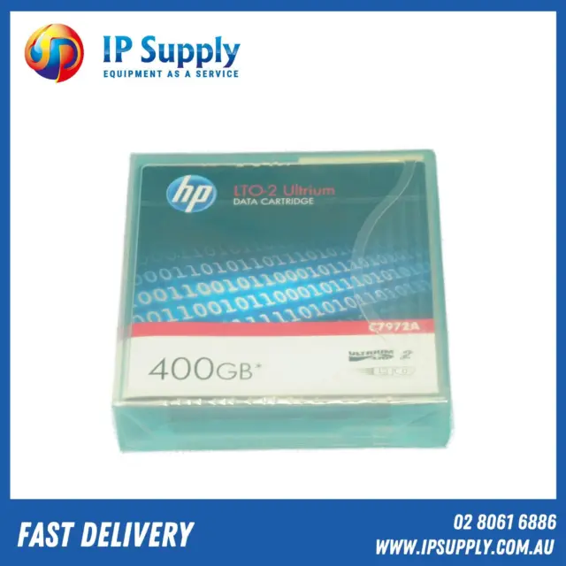 * New * HP C7972A Ultrium Data Cartridge LTO-2 400GB