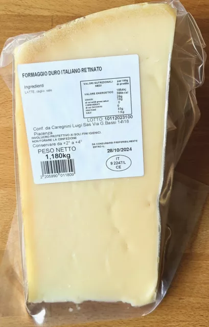Italienische Hartkäse „ Parmiggiano Reggiano“, ca 1200 g.