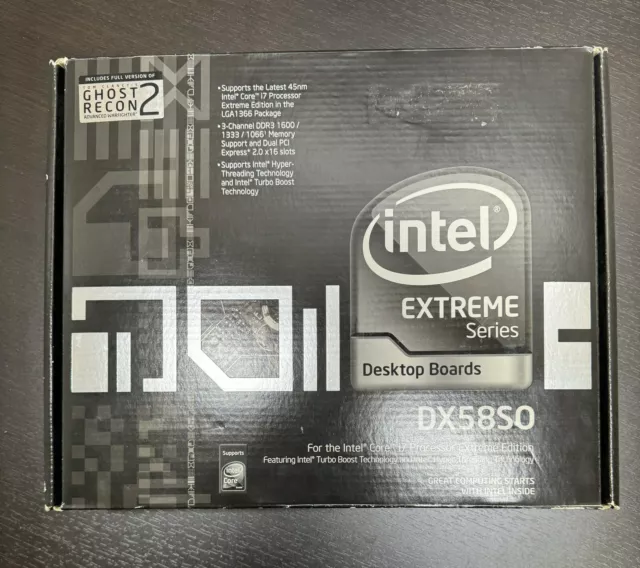 Intel Extreme Series DX58SO,  (BOXDX58SO) Motherboard (Never Used)