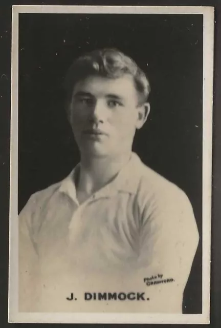 Thomson (Dc) - Berühmte Britische Fussballer (Eng) 1921-#04- Tottenham Spurs - Dimcock