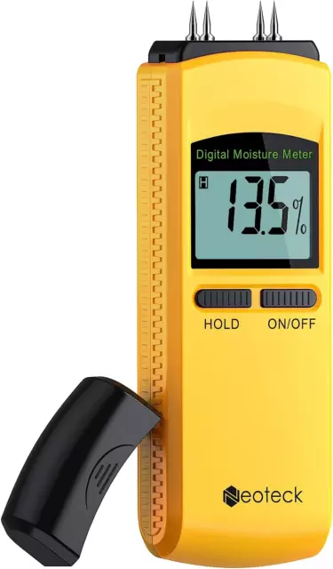 , Igrometro, Misuratore Di Umidità, 4 Pin, Digitale per Legno, Pareti, Calcestru