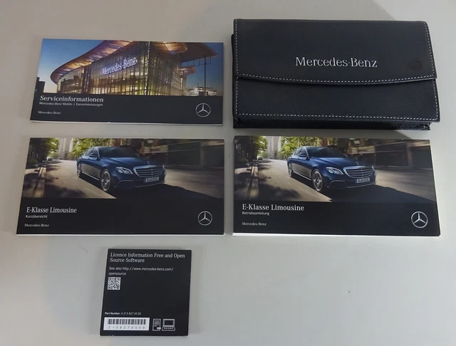 Calandre Chrome et noir Mercedes Classe E W213 Phase 1 2016 - 2019 en