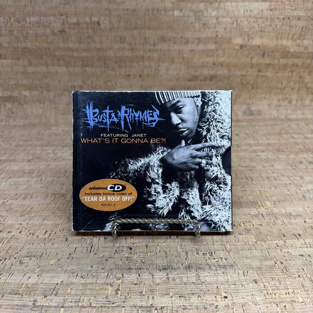 BUSTA RHYMES FT JANET WHAT'S IT GONNA BE?! (F74) 3 Track CD Single