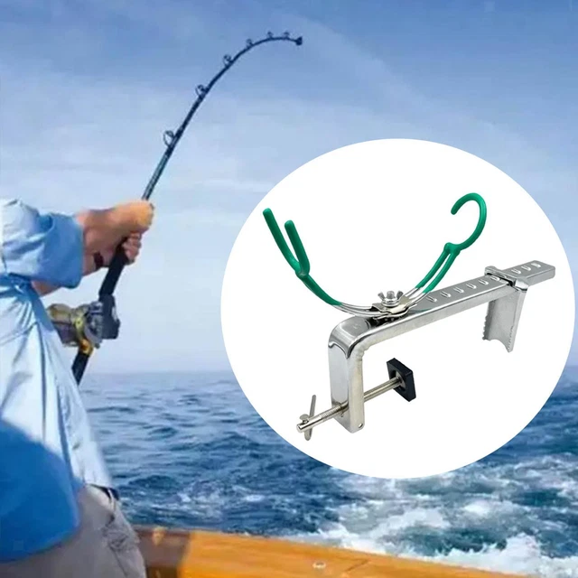 Support de Canne à Pêche 3 Lignes pour Eau Douce et Salée