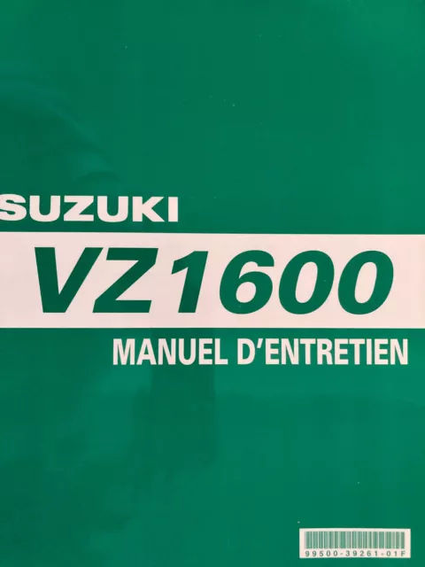 Manuel D'atelier Revue Technique Suzuki Vz1600