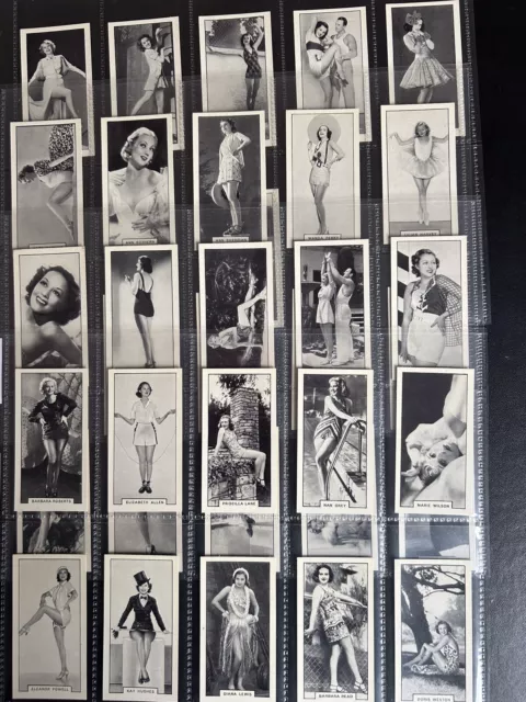 B.a.t. Bat-Full Set- Modern Beauties (2Nd Series 36 Cards) Excellent