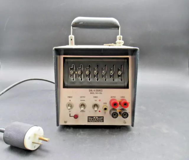 Dial-A-Source DAS-47AL General Resistance Instruments Voltage Current Reference