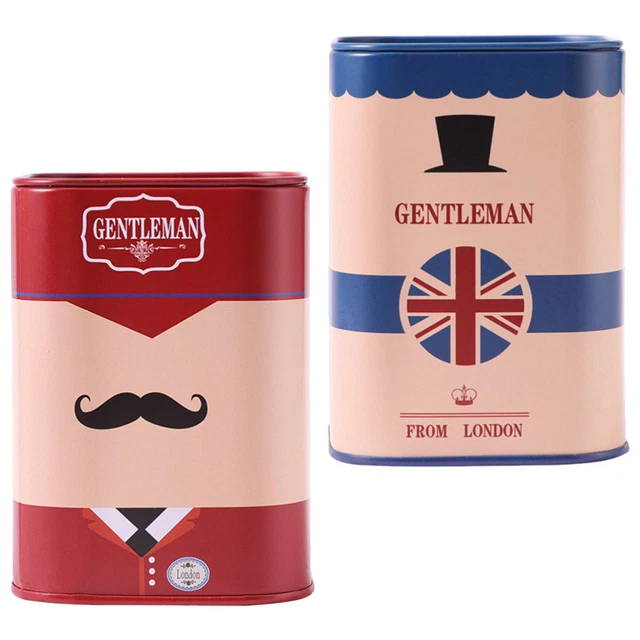 2 piezas Mini Hombre Afeitadoras Almacenamiento de Navaja Para Hombre Caja Banco de Afeitadoras