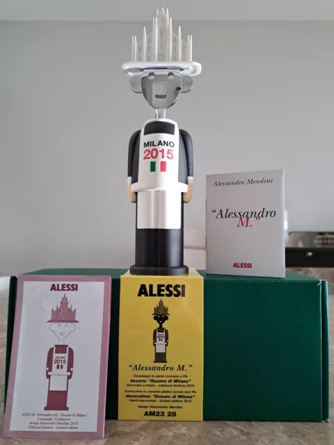 ALESSI Italy Alessandro Mendini DUOMO di MILANO Corkscrew Limited Edition 2015