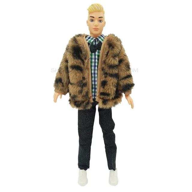 Fashion Plush Coat Pants Handmade Winter Wear T-shirt  29~32cm Doll