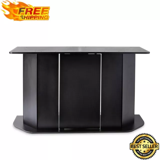 38/55Gal Wood Aquarium Stand Storage Cabinet Fish Tank Holder Moisture Resistant