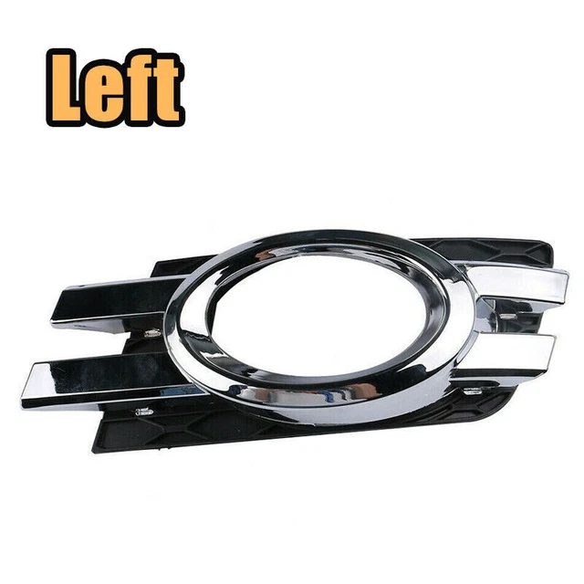 LEFT CHORME FRONT Bumper Fog lamp Grille Cover For Mercedes GL450 2007