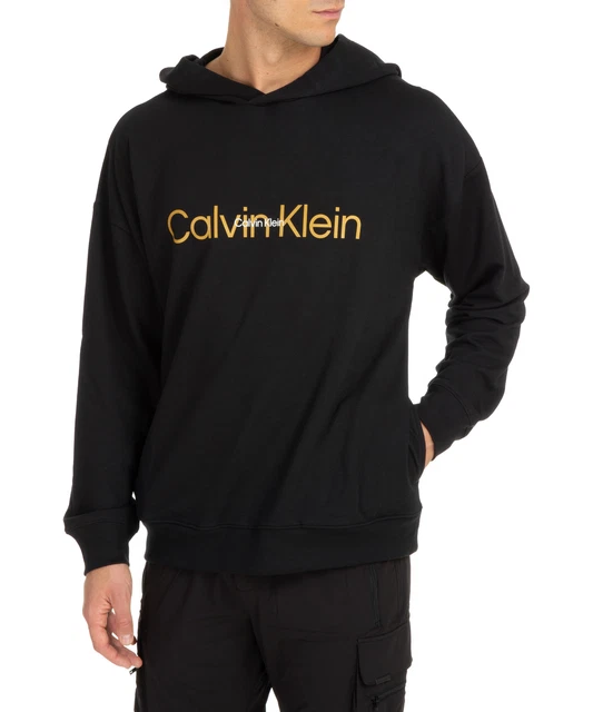 Calvin Klein felpa con cappuccio uomo 000NM2374EUB1 nero Black