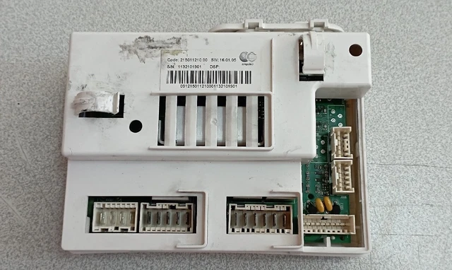 1132101901 Carte Commande Alimentation PCB Machine lave-linge Indesit IWC6125S