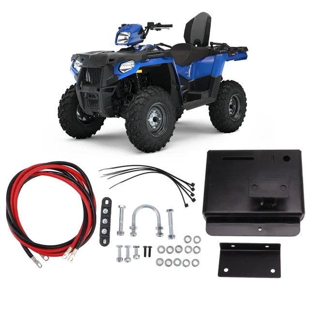 AGS BATTERY RELOCATION Kit With Battery Box Wire Waterproof Replacement