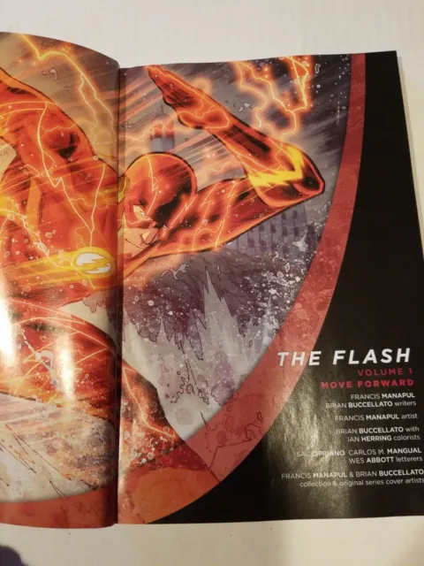 The Flash (2012) Vol 1 Move Forward DC Softcover Francis Manapul Buccellato 3