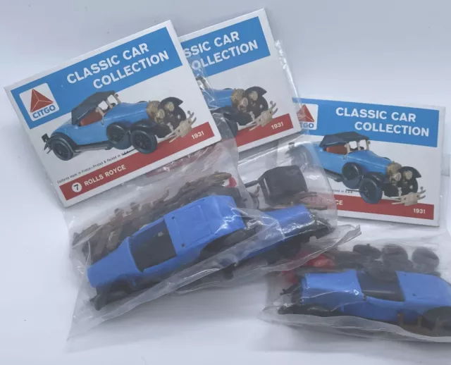 Citgo Classic Car Collection #7 - Rolls Royce 1931 kit - Sealed Package (3 Cars)