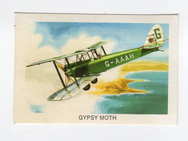 Bread Great Sunblest Air Race Cards #02 Gypsy Moth (diff)