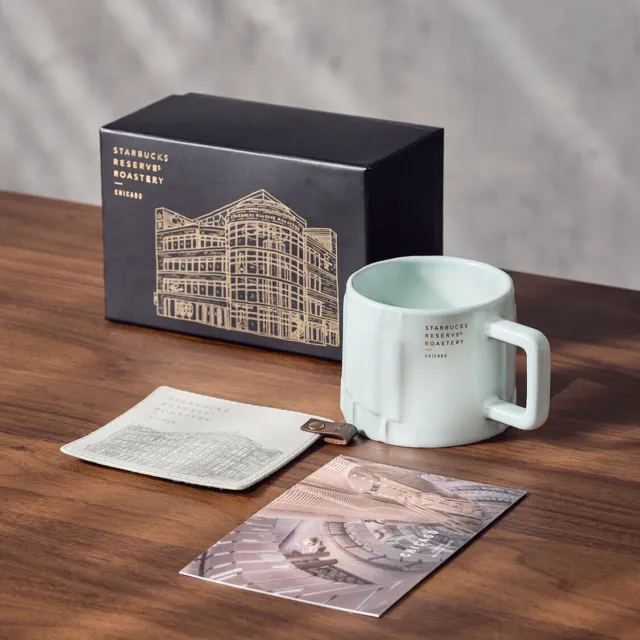 2022 China Starbucks Reserve Global Roastery 8oz Cup Coaster Group Gift Box X005