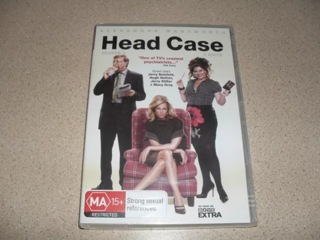 Head Case : Season 2 (Box Set, DVD, 2008) BRAND NEW