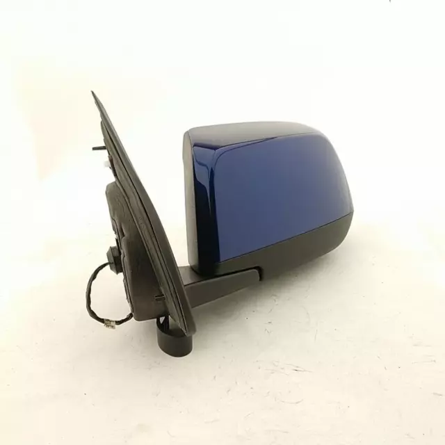 OEM Side View Door Mirror For Colorado Left Blu Pwr Tested Gd
