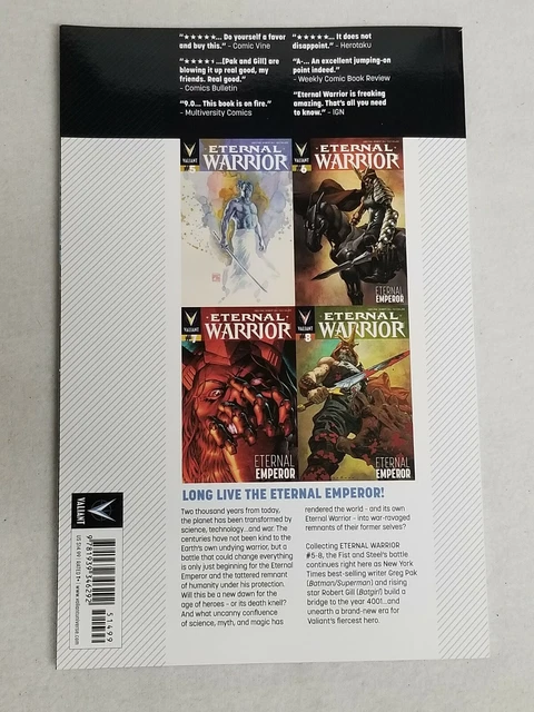 Valiant Graphic Novel Eternal Warrior Vol. 2 - Eternal Emperor Excellent 3
