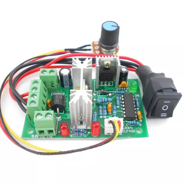 2X(PWM DC Motor Speed Controller Switch DC 20A Current Regulator 10-60V PWM6164