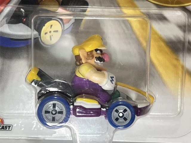 HOT WHEELS SUPER Mario Kart Wario Standard Kart 1:64 voiture de