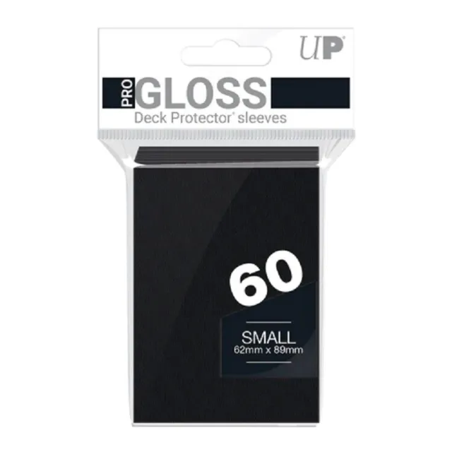Ultra Pro SMALL Sized PRO GLOSS Deck Protectors 60 Count Pack - Choose Colors