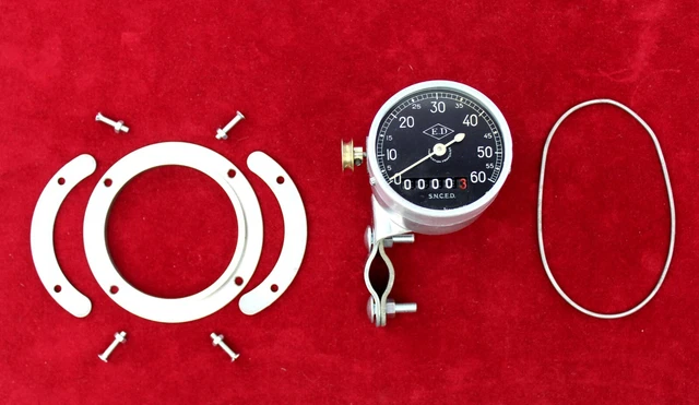 ANCIEN COMPTEUR ED vélo ancien 1950's - 1960 Kit Complet old bicycle speedometer EUR 180,00