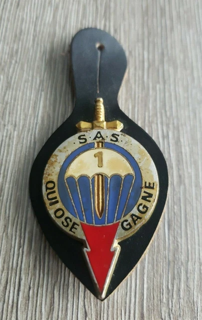 INSIGNE MILITAIRE 1ER régiment de parachutistes d'infanterie de Marine