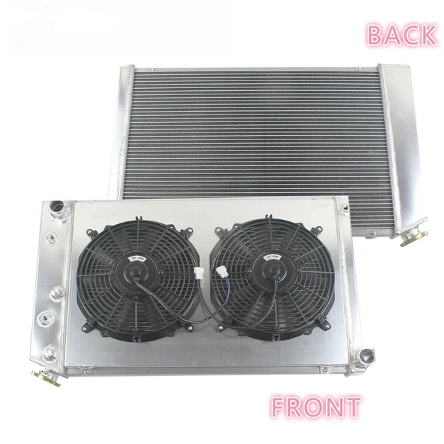 FANS WITH 4ROW Radiator Shroud For Chevy Camaro 7081 / Monte Carlo 78