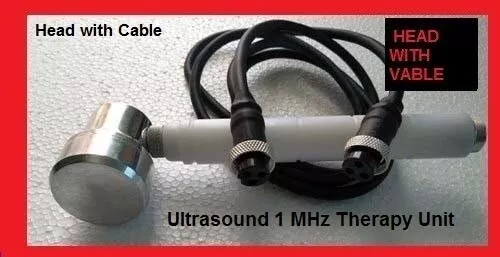 Ultrasound Therapy New 1 MHz Transducer/head/Wand for Ultrason With Cable Profes