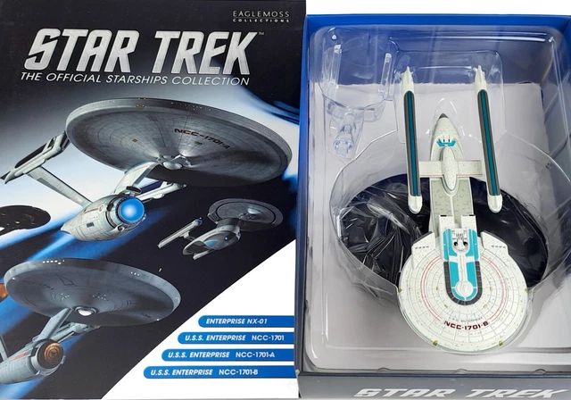 STAR TREK EAGLEMOSS Raumschiff Collection Uss Enterprise Ncc 1701B star-trek-eaglemoss-raumschiff-collection-uss-enterprise-ncc-1701b