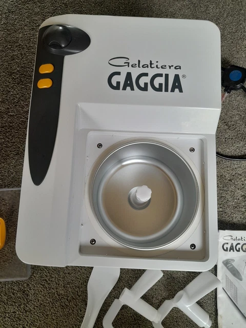 Gaggia ice cream maker instructions outlet