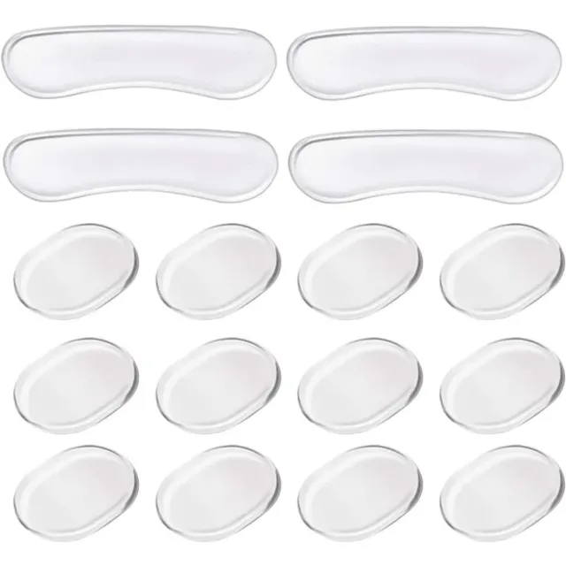 16Pcs/Pack Silicone Drum Silencers Transparent Drum Mute Pads