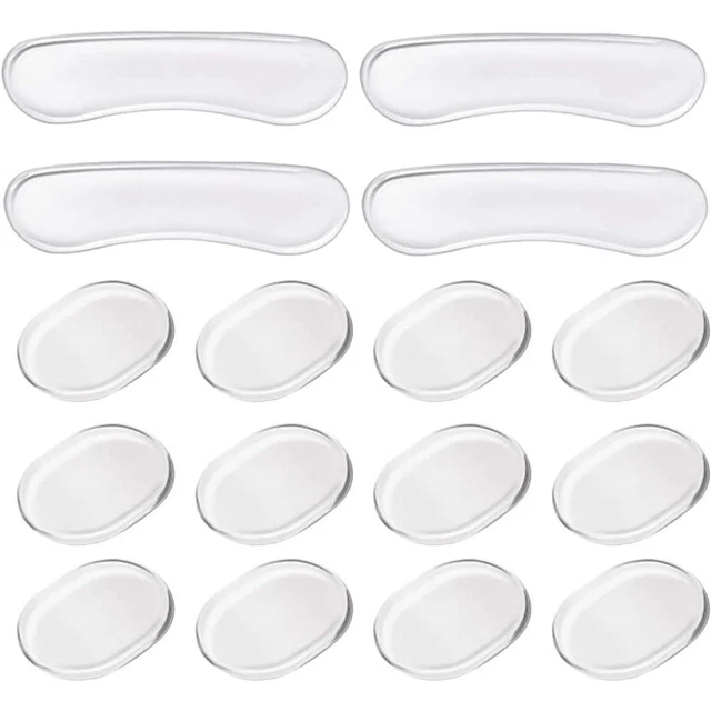 16Pcs/Pack Silicone Drum Silencers Transparent Drum Mute Pads